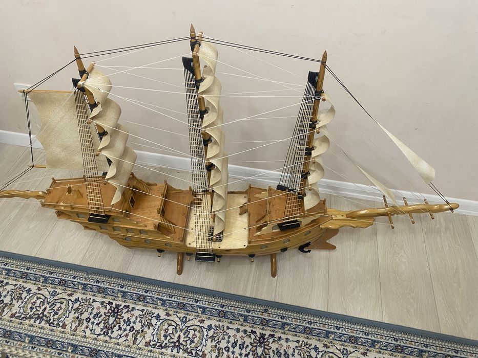 Корабль ручная работа