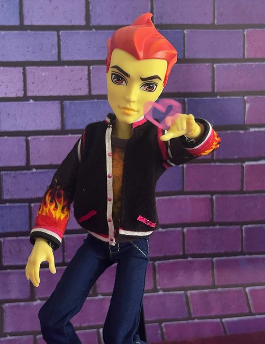 Heath Burns monster high монстър хай