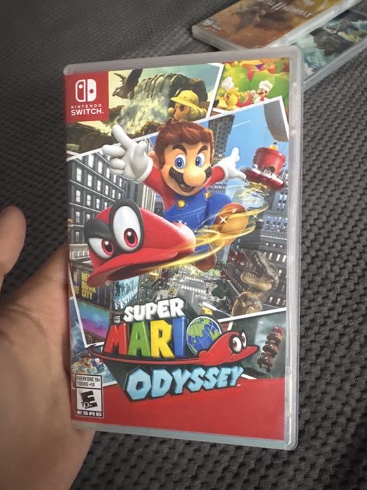 Super mario odyssey игра картридж на nintendo switch
