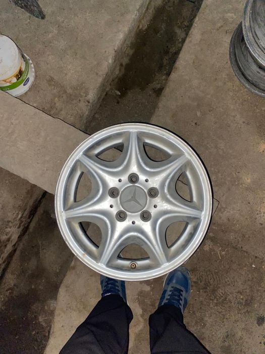 Титановый диска мерседес r15