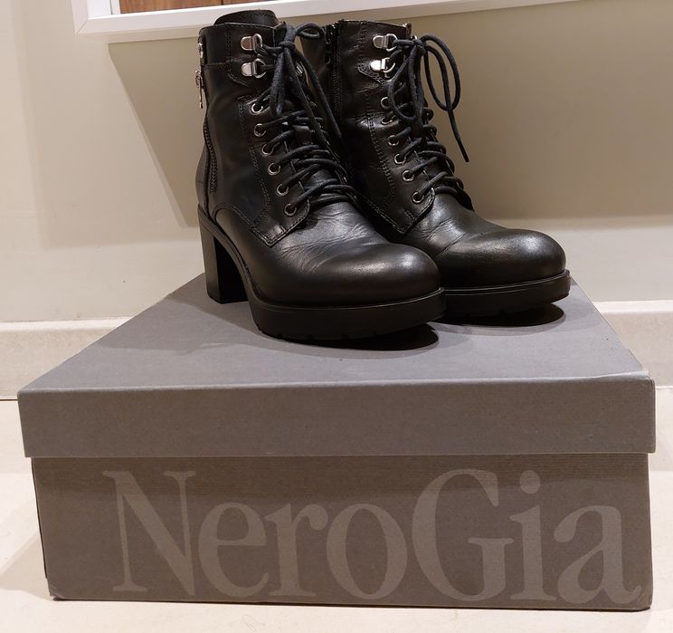 Дамски боти на ток NERO GIARDINI