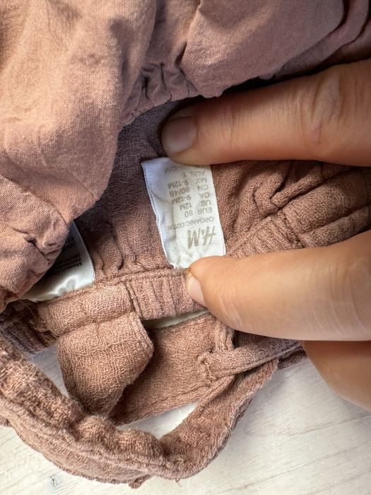 Комплект за момиченце - сукман H&M и чорапогащник Kognes Slojd