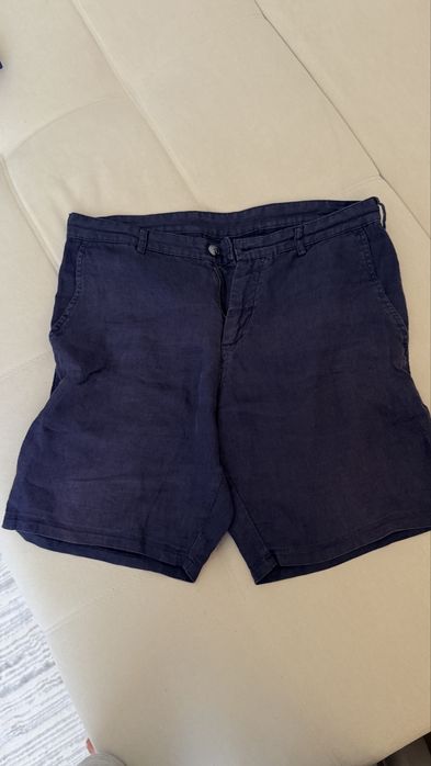 Летние шорты 100% лен Lacoste оригинал