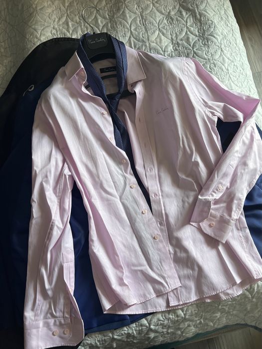 Мъжки костюм Pierre Cardin 46 размер Slim fit