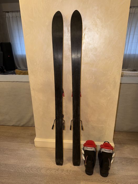 Set schi copii Rossignol 130 cm + clăpari Nordica 36/37