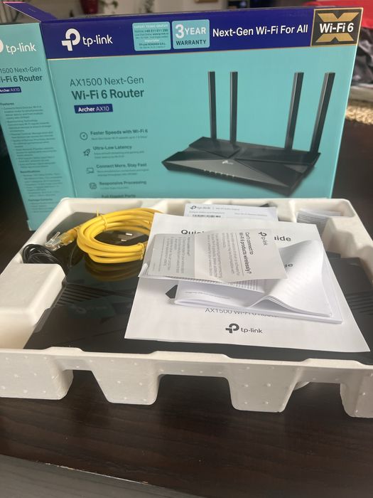Router Wi-Fi 6 Archer AX1500 Next-Gen