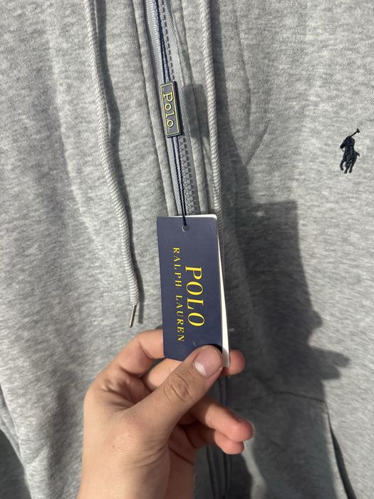 Hanorace polo ralph lauren negru/gri