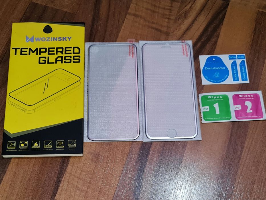 Folie sticla set fata spate originala WZK iPhone 7 8 SE 2020 SE 2022