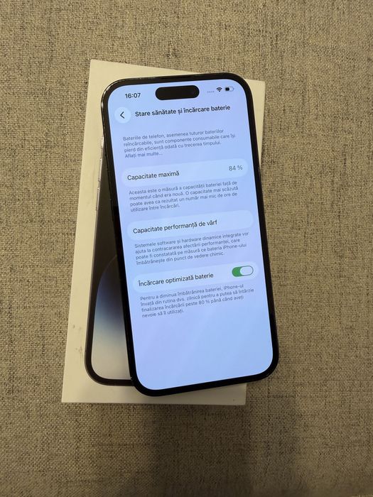 iphone 14 pro 256gb space black impecabil