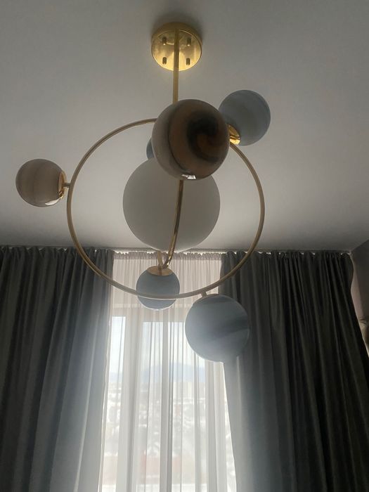 Lustra globuri superba