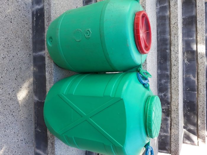 Пластмасови бидони(варели) - 50л и 120л