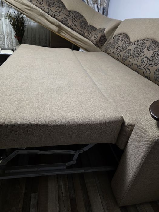 Colțar tapițat extesnibil 300 × 150 cm