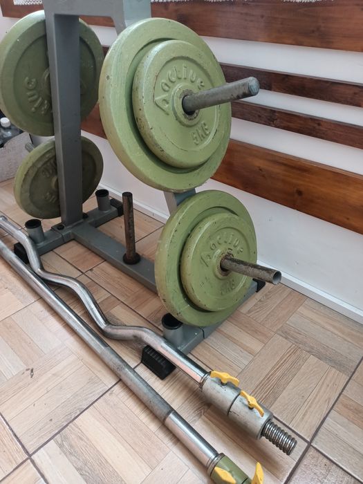 Discuri, suport si bara fitness
