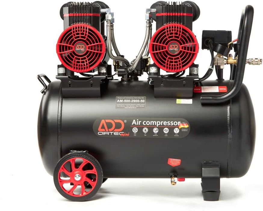 Компрессор воздушный, малошумный ADD Power
