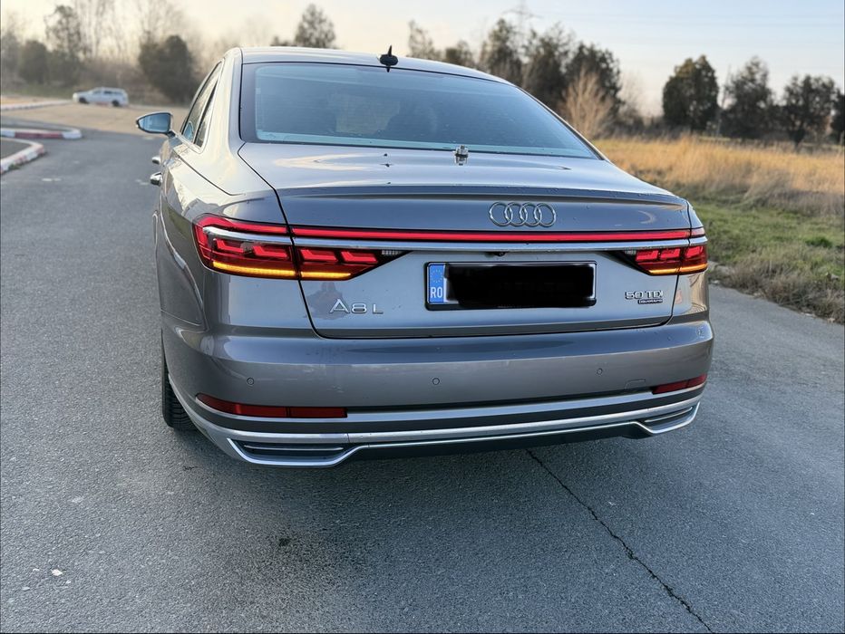 Audi A8L  - Long 50TDI 3.0diesel, B&O, TV, Mild-Hybrid, Proprietar