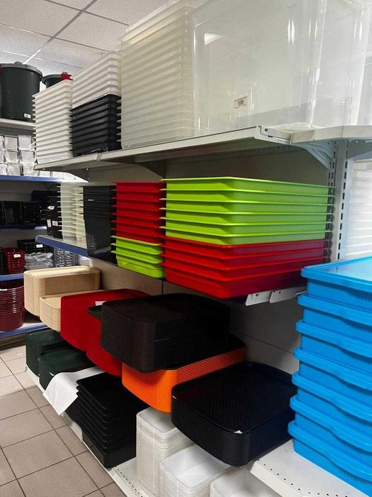 Пластиковая посуда и гастроемкости для кафе, ресторанов, столовых