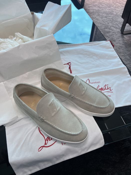 Christian Louboutin Varsi boat мъжки мокасини