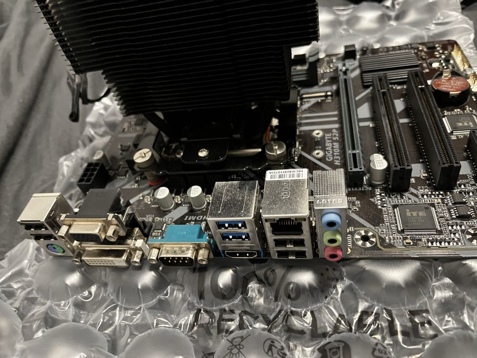 Kit intel i5 8400 + Gigabyte H310M S2P + cooler - stare excelenta