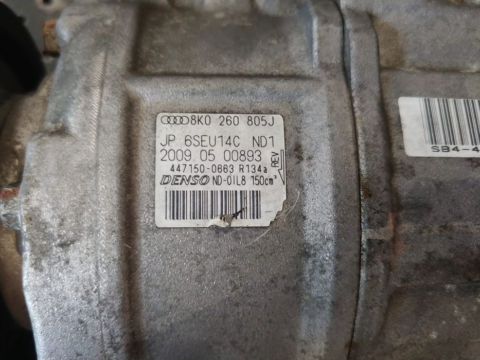 compresor clima ac 3.0 tdi ccw audi 5 8t a6 4f c6 a4 b8  8k0260805j