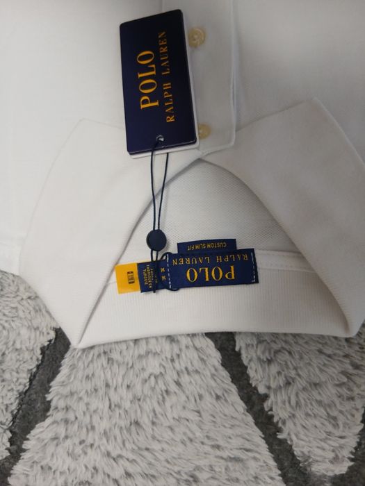 Tricou Polo Ralph Lauren Alb