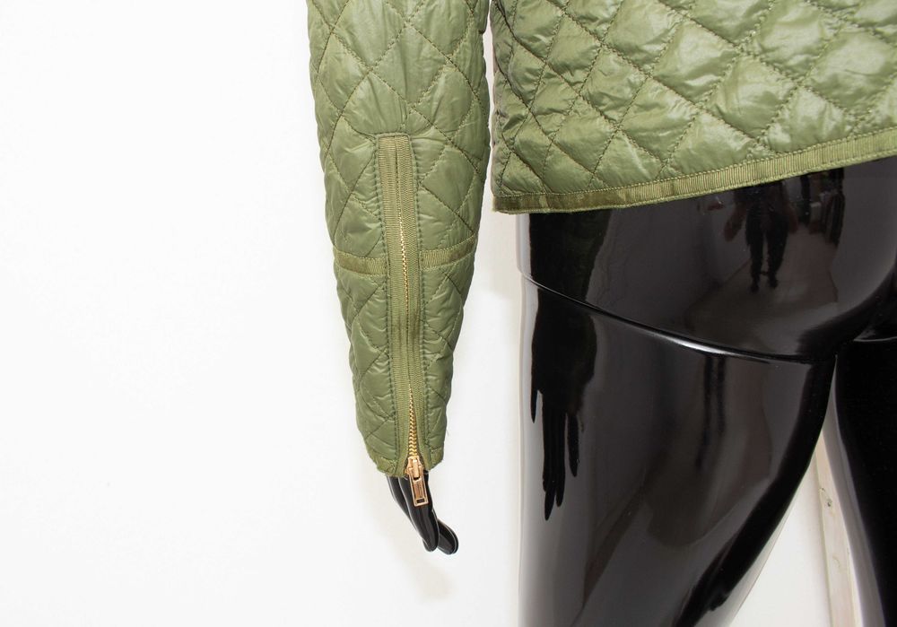Day Birger et Mikkelsen дамско яке quilted зелено за есенно време 38 М