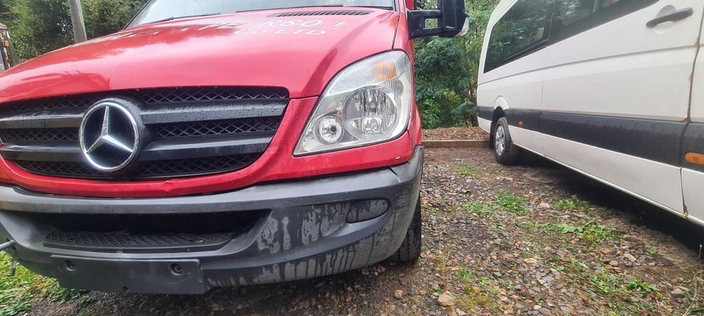Продавам Mercedes Sprinter 313 с алуминиева каросерия,  на части