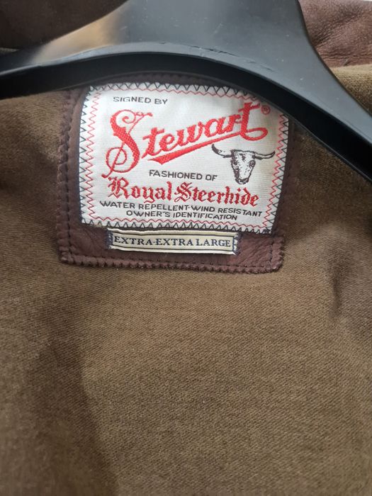 Geaca vintage Stewart piele
