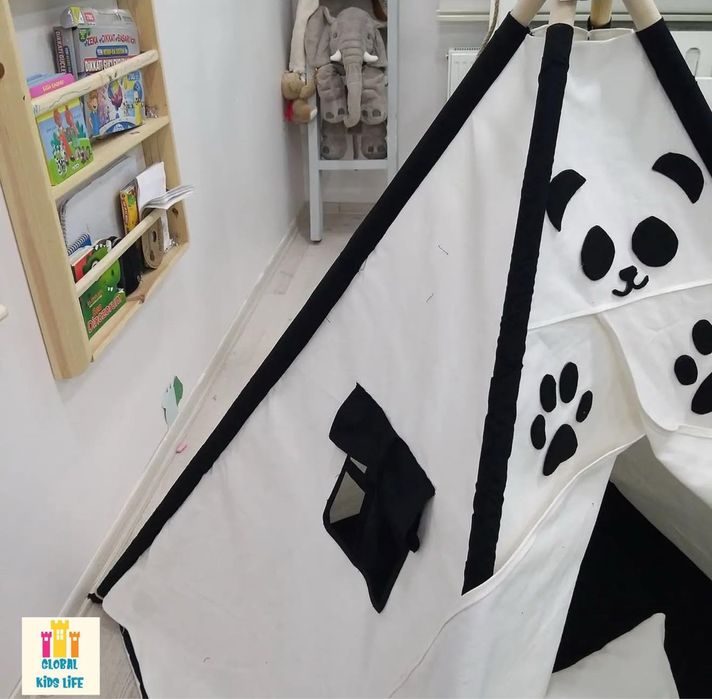 Детска палатка за игра индианско Типи от 100%памук