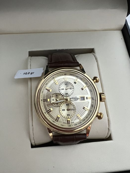 Золотые часы 750 проба 10гр