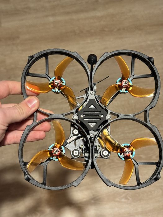 Drona CineLog35 FPV cinewhoop 4s cu Digital, TBS Tracer si baterii