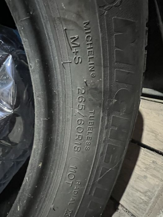 Гуми Мишелин 265/60/18