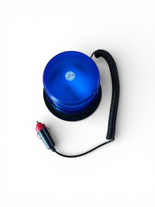 Сигнална лампа 30 LED Буркан Син А4088