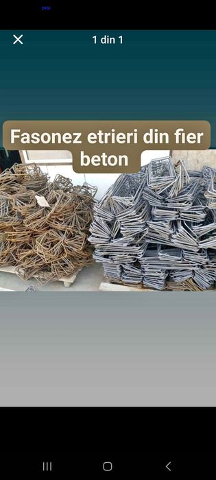 Vindem din stoc sau pe comanda etrieri din fier striat de 8mm.
Produce