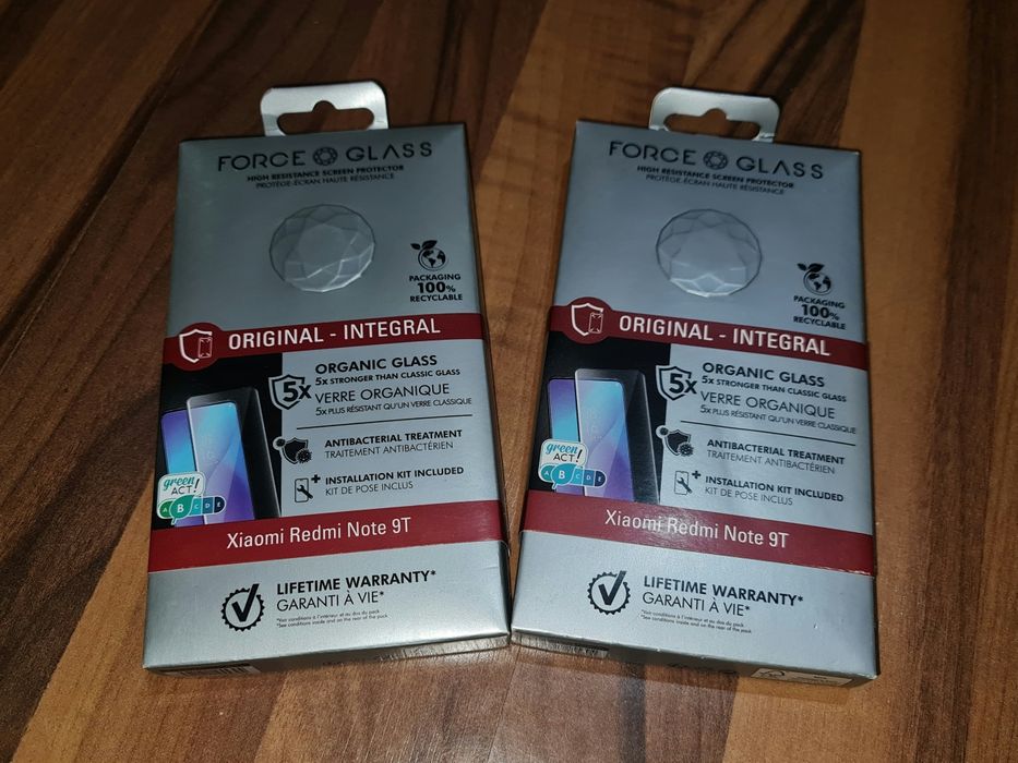 Folie flexibila full cover originala ForceGlass Xiaomi Redmi Note 9T