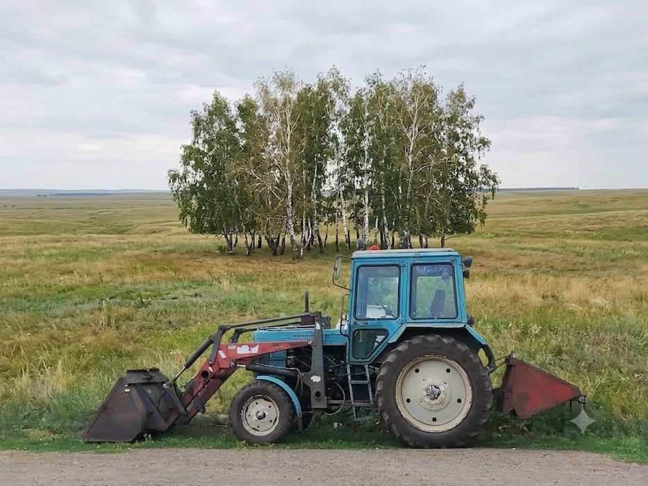 Протам трактор МТ80 с тележкой птс4