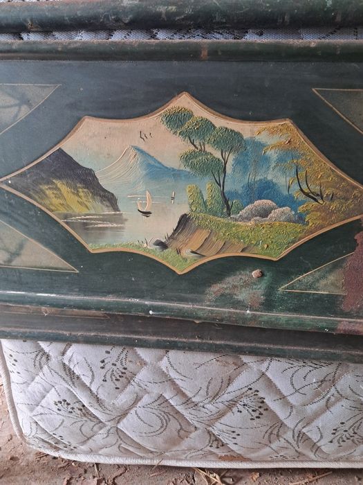 Табли за легло,стари ръчно рисувани