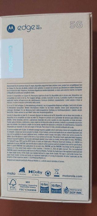 Telefon Motorola Edge 50 Neo, 8gb Ram, 256gb, Grey - în garanție