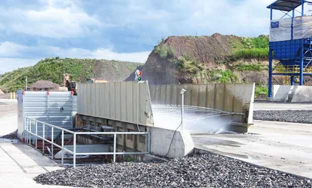 Sistem automat de spălat roți  de  închiriat/vanzare