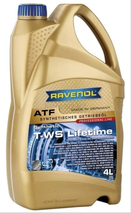Трансмиссионное масло Ravenol T-WS Lifetime Fluid