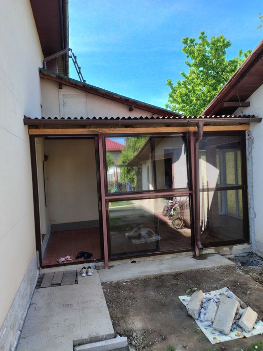 Geam termopan pentru verandă