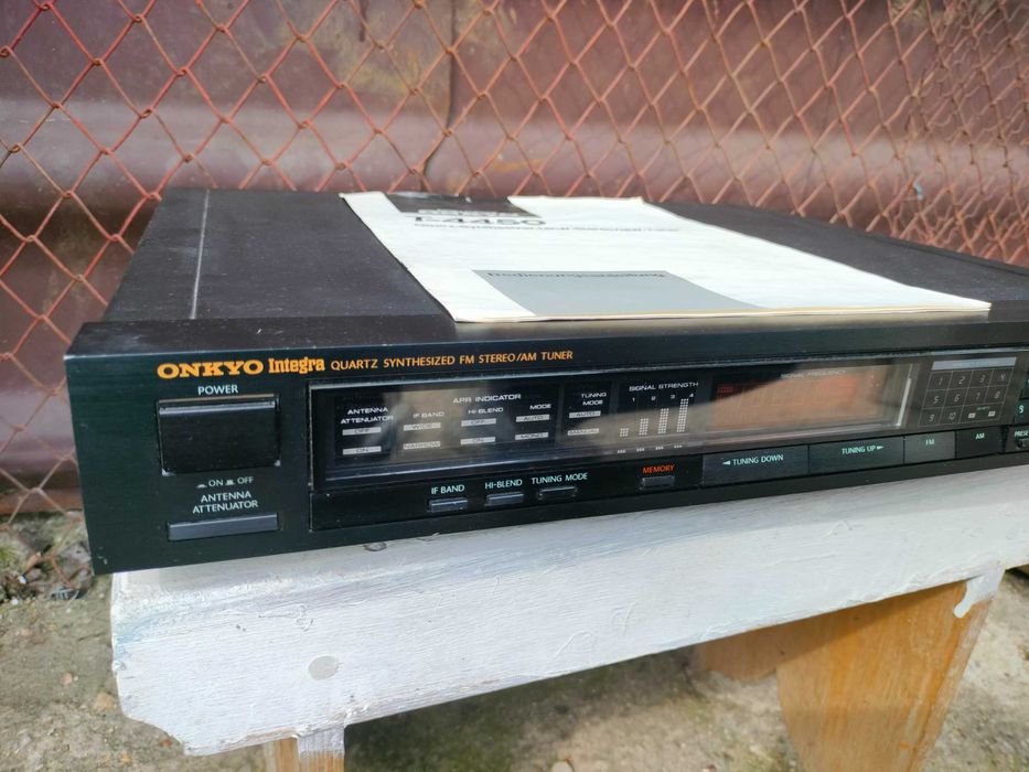 onkyo top tuner de top transport inclus