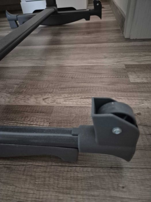 Бебешка кошара Cangaroo с подвижна стена - awlays together, бежова