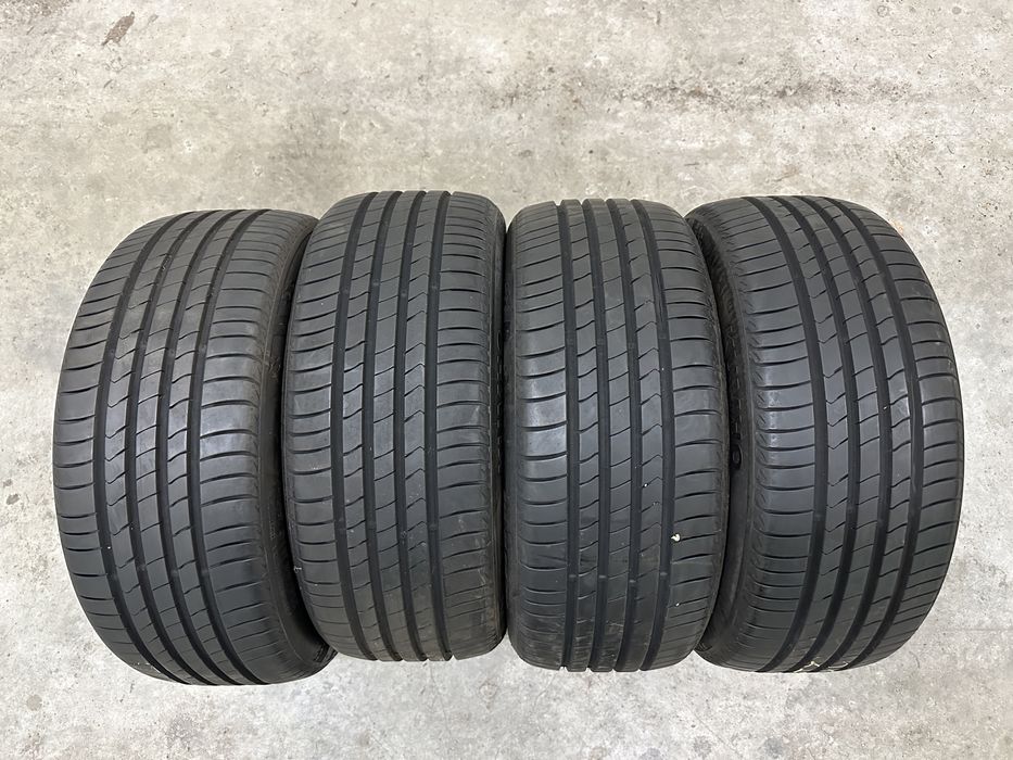 4бр. Отлични Летни Гуми С Борд 215/45R/16 -KUMHO- DOT:5018- 7.5мм