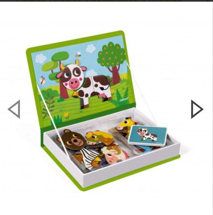 Magneti book, JANOD, с животини, 30 магнитчета