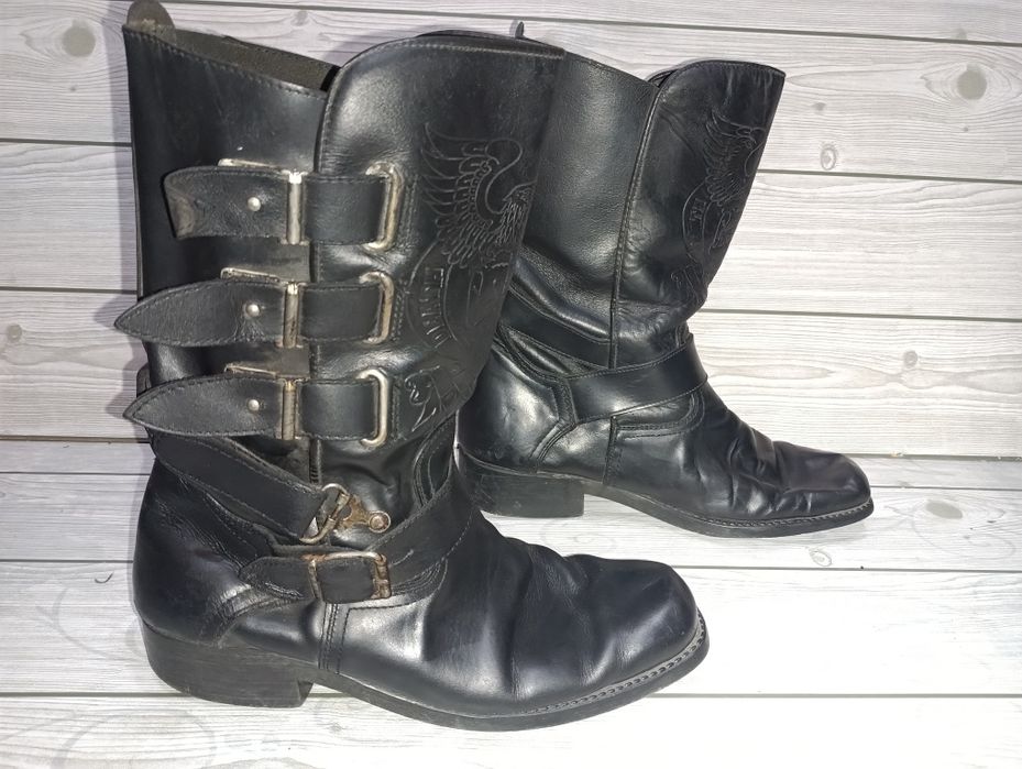 Каубойски кожени ботуши N 41,5 Unisex