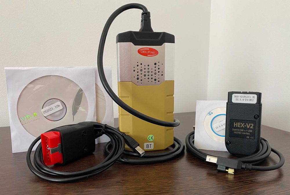 Diagnoza / Tester Delphi 2021.11 PRO & VCDS Vag Com Hex V2 25.3