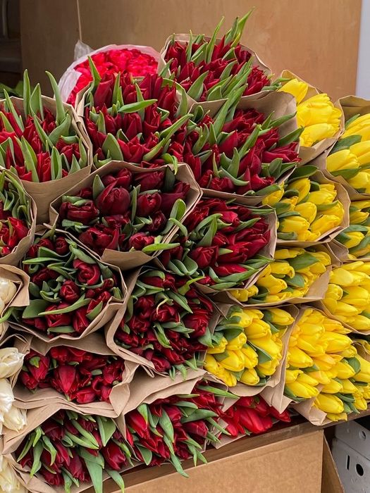 Тюльпаны на 8 марта Алматы