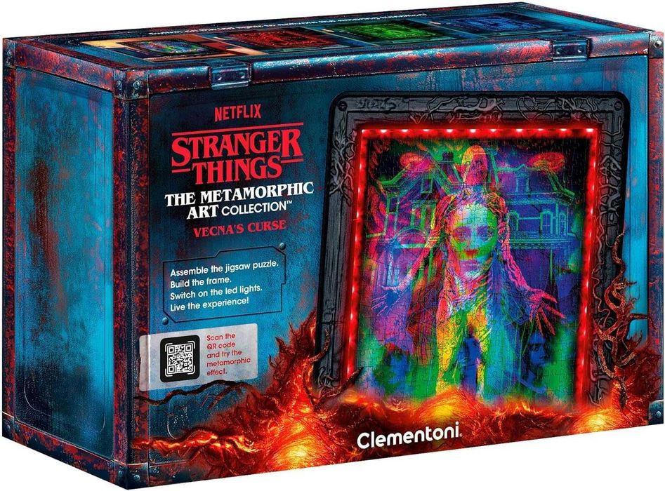 Светещ Пъзел Clementoni Stranger Things - Vecna (с Рамка и LED)