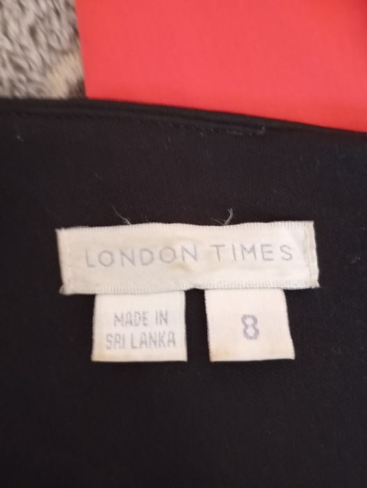 Дамска черна рокля