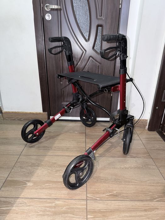 Cadru deplasare cu sezut din aluminiu